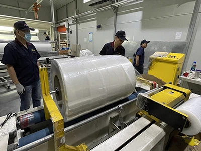 packing process of nonwoven fabric